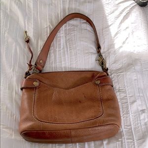 Fossil brown leather purse